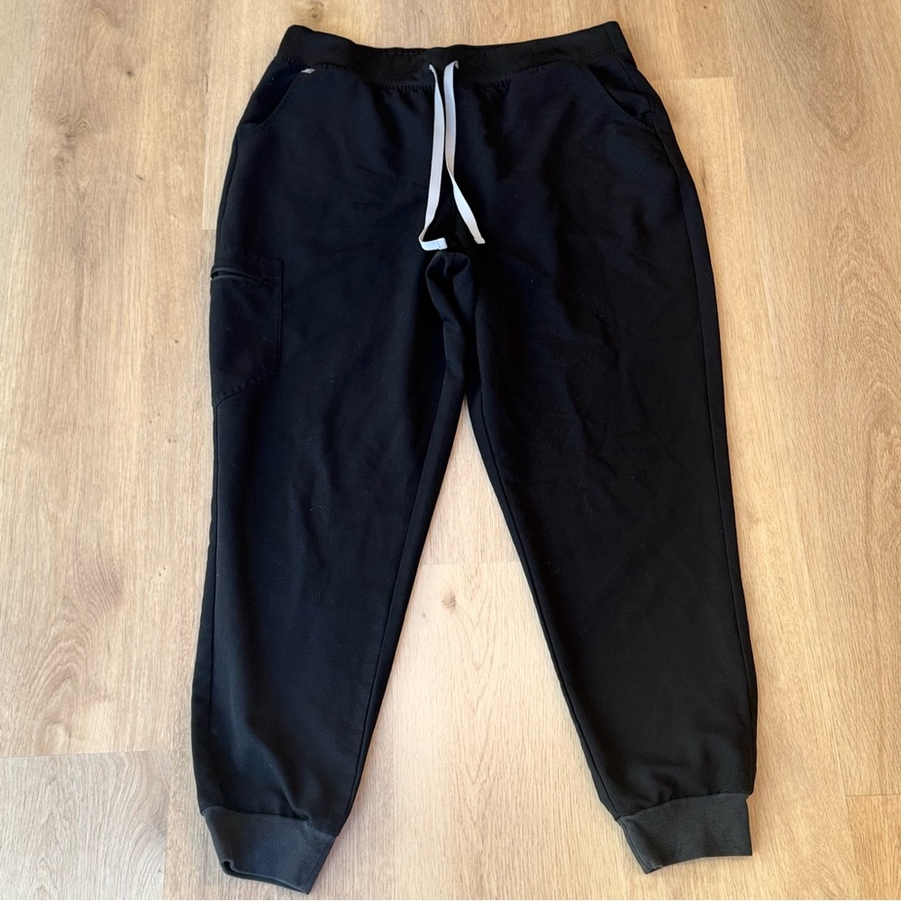 Figs Zamora Jogger Scrub Pants Black Size XXL Tall